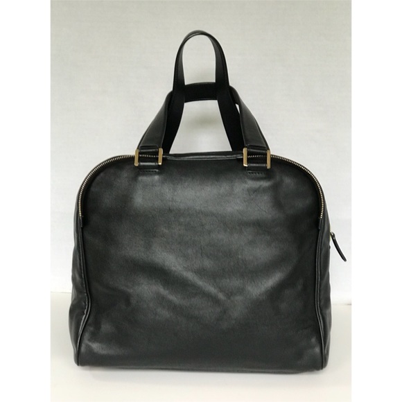 Jimmy Choo 'Justine’ LargeBicolor Leather Satchel - Picture 3 of 8